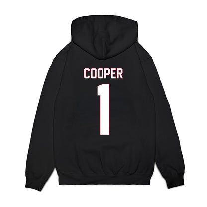 South Alabama - NCAA Men's Basketball : Jayden Cooper - Vintage Shersey Premium Hooded Sweatshirt-1