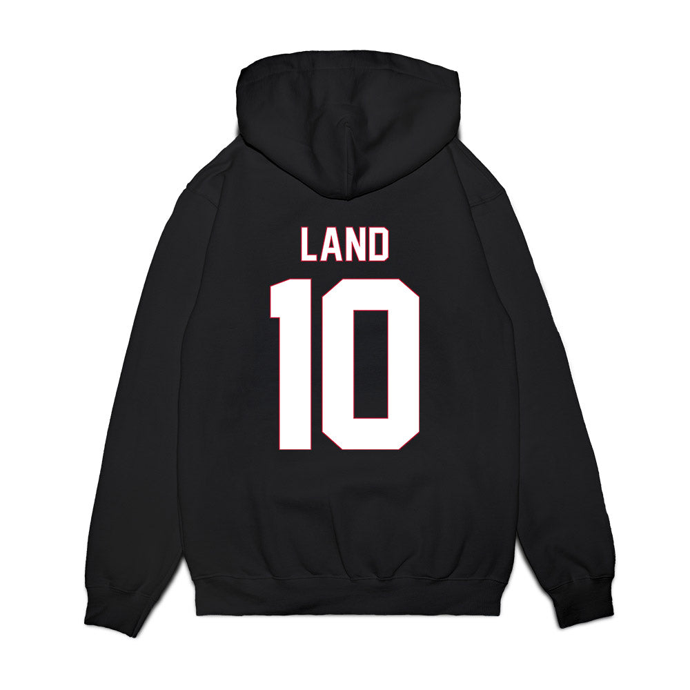 South Alabama - NCAA Men's Basketball : Maxwell Land - Vintage Shersey Premium Hooded Sweatshirt-1