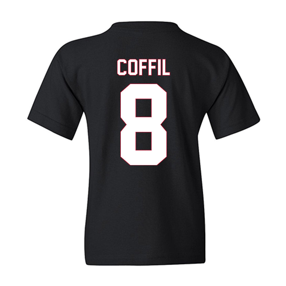 South Alabama - NCAA Women's Basketball : Terren Coffil - Vintage Shersey Youth T-Shirt-1