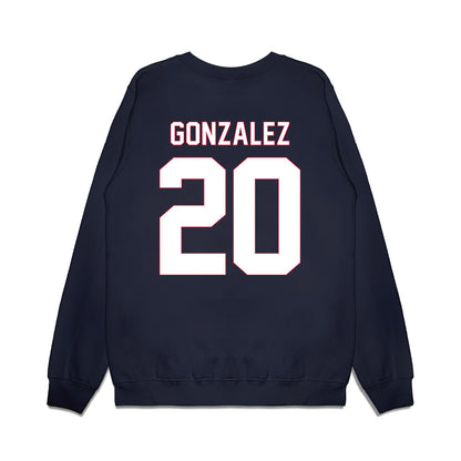 South Alabama - NCAA Women's Basketball : Daniela Gonzalez - Vintage Shersey Premium Crewneck Sweatshirt-1
