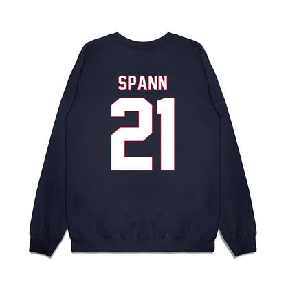 South Alabama - NCAA Women's Basketball : Alicia Spann - Vintage Shersey Premium Crewneck Sweatshirt-1