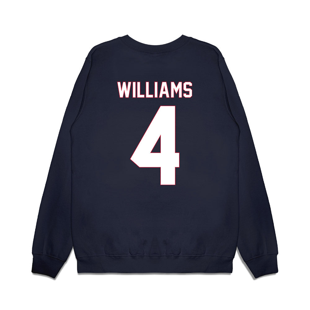 South Alabama - NCAA Men's Basketball : Stephen Williams - Vintage Shersey Premium Crewneck Sweatshirt-1