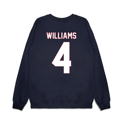 South Alabama - NCAA Men's Basketball : Stephen Williams - Vintage Shersey Premium Crewneck Sweatshirt-1