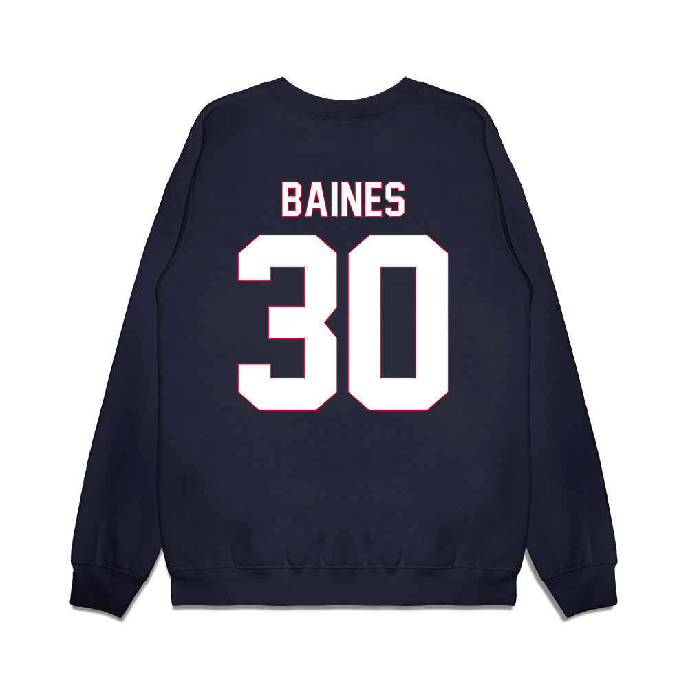 South Alabama - NCAA Women's Basketball : Jeriyah Baines - Vintage Shersey Premium Crewneck Sweatshirt-1