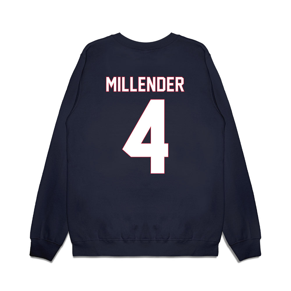 South Alabama - NCAA Men's Basketball : Smurf Millender - Vintage Shersey Premium Crewneck Sweatshirt-1