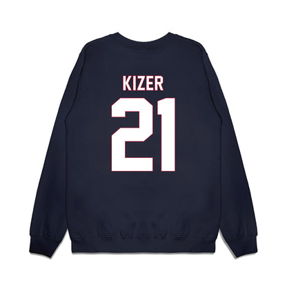 South Alabama - NCAA Men's Basketball : Ethan Kizer - Vintage Shersey Premium Crewneck Sweatshirt-1