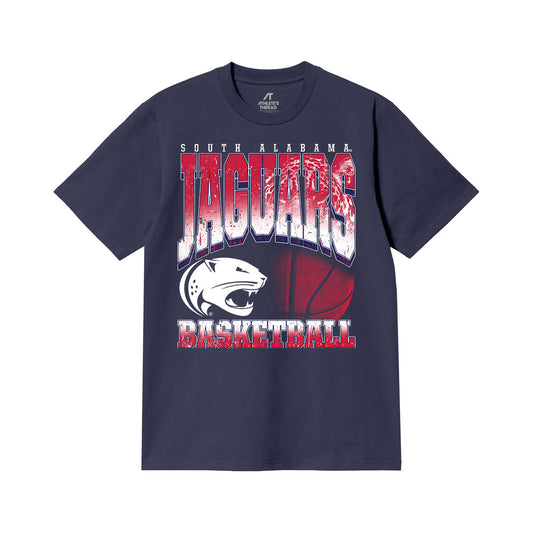 South Alabama - NCAA Men's Basketball : Jalen Langsy - Vintage Shersey Comfort Colors T-Shirt-0