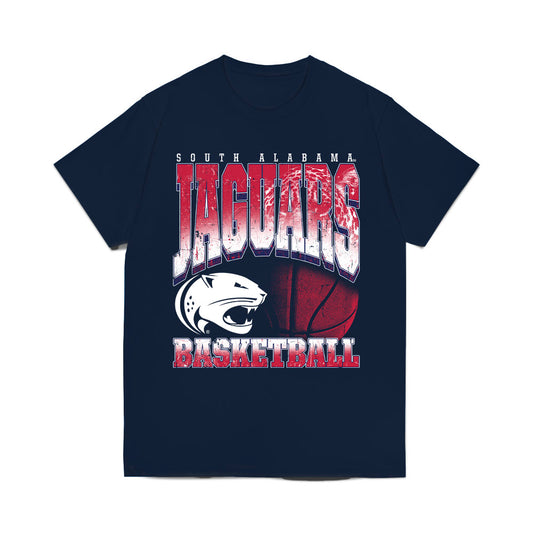 South Alabama - NCAA Men's Basketball : Aedan Lewis - Vintage Shersey Comfort Colors T-Shirt-0