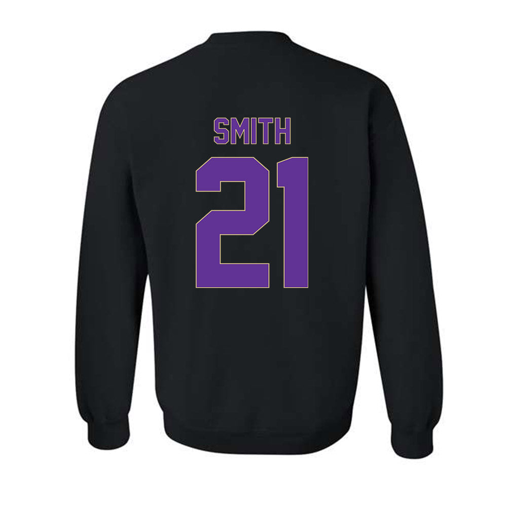 Western Carolina - NCAA Men's Basketball : Tayeshaun Smith - Vintage Sherseys Crewneck Sweatshirt-1
