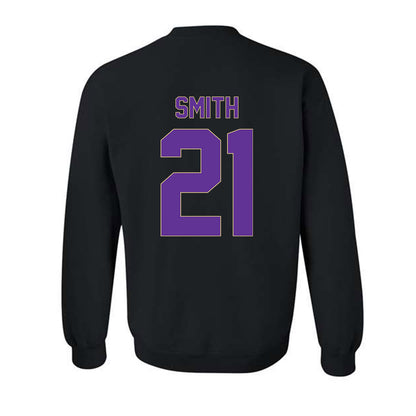 Western Carolina - NCAA Men's Basketball : Tayeshaun Smith - Vintage Sherseys Crewneck Sweatshirt-1