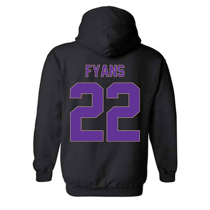 Western Carolina - NCAA Women's Basketball : Ellie Fyans - Vintage Sherseys Hooded Sweatshirt-1