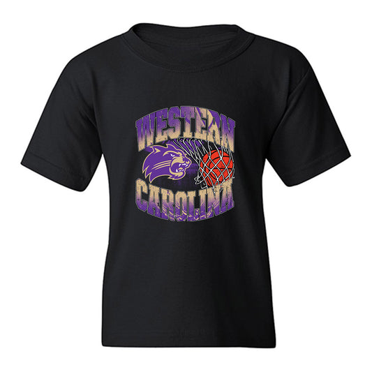 Western Carolina - NCAA Men's Basketball : Tayeshaun Smith - Vintage Sherseys Youth T-Shirt-0