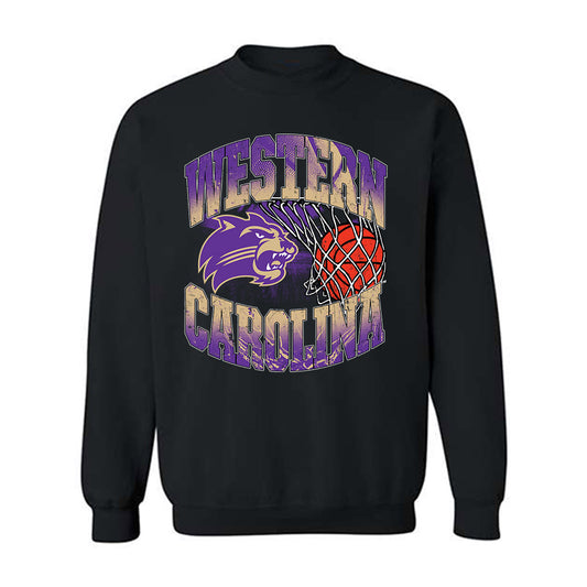 Western Carolina - NCAA Women's Basketball : Betsey Burnett - Vintage Sherseys Crewneck Sweatshirt-0