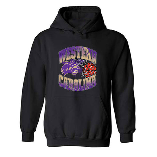 Western Carolina - NCAA Women's Basketball : Betsey Burnett - Vintage Sherseys Hooded Sweatshirt-0