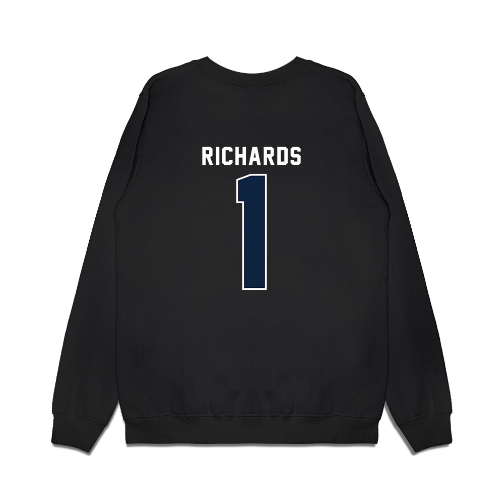 Xavier - NCAA Women's Basketball : Payton Richards - Vintage Premium Crewneck Sweatshirt-1