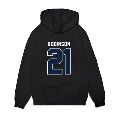 Xavier - NCAA Men's Basketball : Anthony Robinson - Vintage Premium Hooded Sweatshirt-1