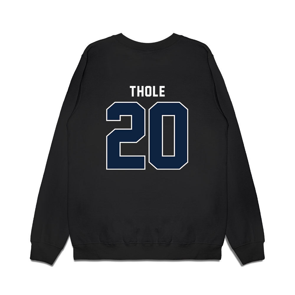Xavier - NCAA Men's Basketball : Henry Thole - Vintage Premium Crewneck Sweatshirt-1