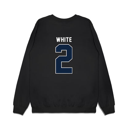 Xavier - NCAA Women's Basketball : Savannah White - Vintage Premium Crewneck Sweatshirt-1