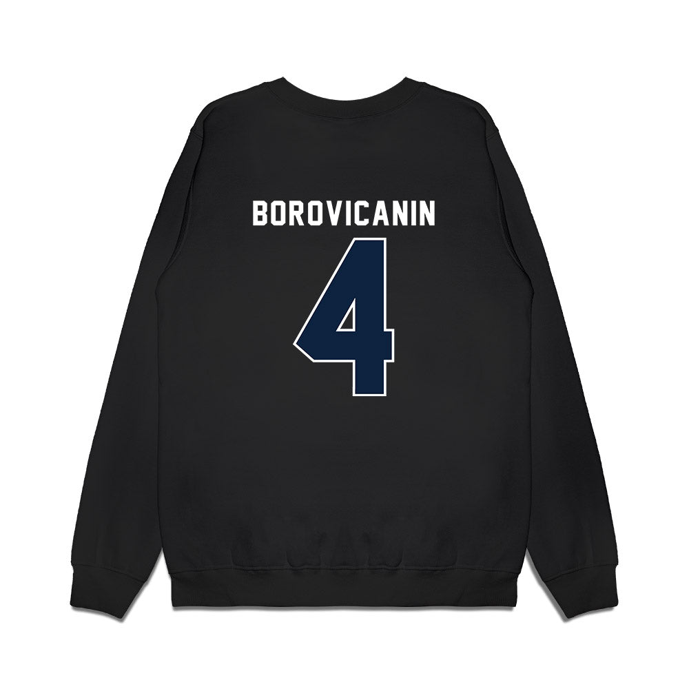 Xavier - NCAA Men's Basketball : Filip Borovicanin - Vintage Premium Crewneck Sweatshirt-1