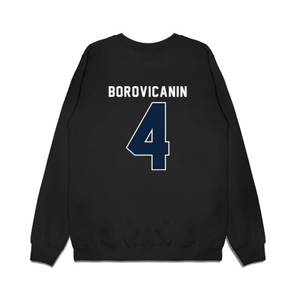 Xavier - NCAA Men's Basketball : Filip Borovicanin - Vintage Premium Crewneck Sweatshirt-1
