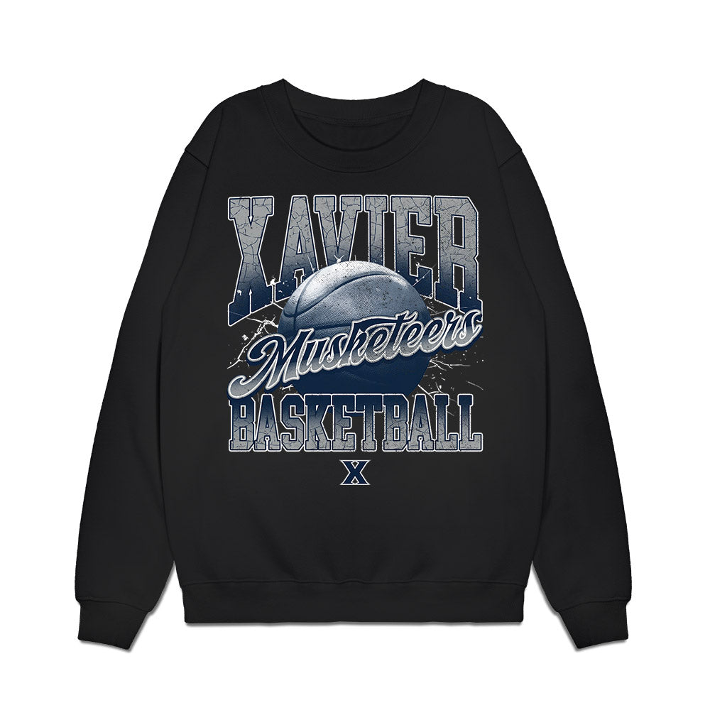 Xavier - NCAA Men's Basketball : Anthony Robinson - Vintage Premium Crewneck Sweatshirt-0