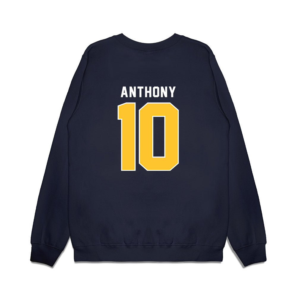 New Haven - NCAA Men's Basketball : Vere Anthony - Vintage Shersey Premium Crewneck Sweatshirt-1