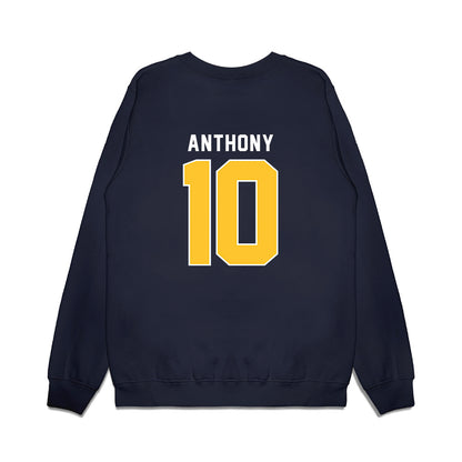 New Haven - NCAA Men's Basketball : Vere Anthony - Vintage Shersey Premium Crewneck Sweatshirt-1