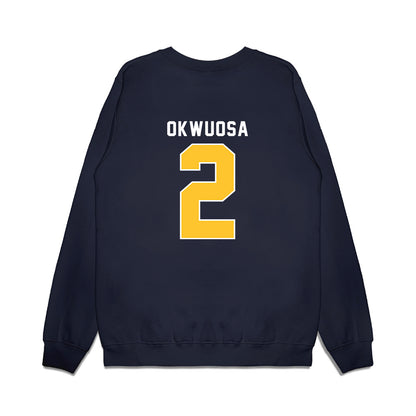 New Haven - NCAA Women's Basketball : Eveani Okwuosa - Vintage Shersey Premium Crewneck Sweatshirt-1