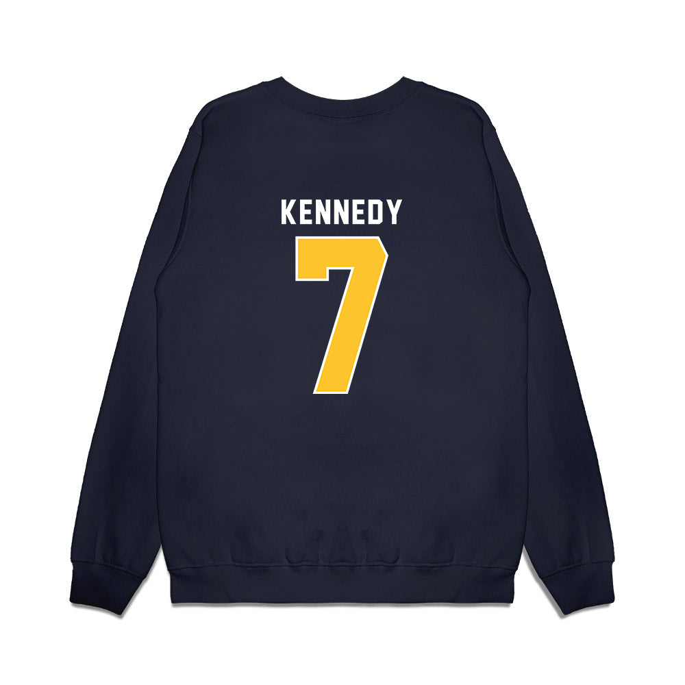 New Haven - NCAA Men's Basketball : Dior Kennedy - Vintage Shersey Premium Crewneck Sweatshirt-1