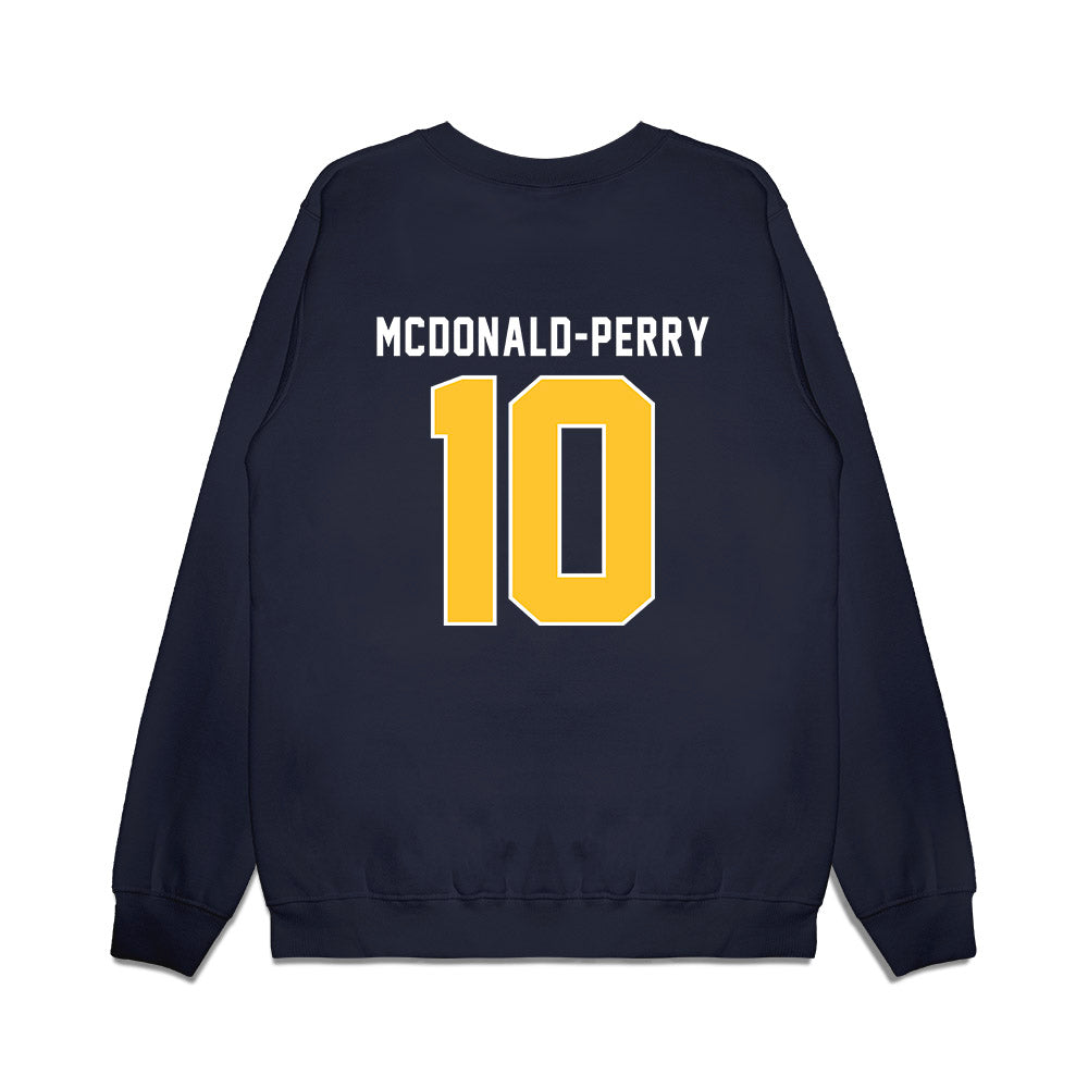 New Haven - NCAA Women's Basketball : Aniya McDonald-Perry - Vintage Shersey Premium Crewneck Sweatshirt-1