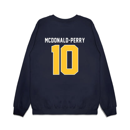 New Haven - NCAA Women's Basketball : Aniya McDonald-Perry - Vintage Shersey Premium Crewneck Sweatshirt-1