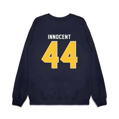 New Haven - NCAA Women's Basketball : Merit Innocent - Vintage Shersey Premium Crewneck Sweatshirt-1