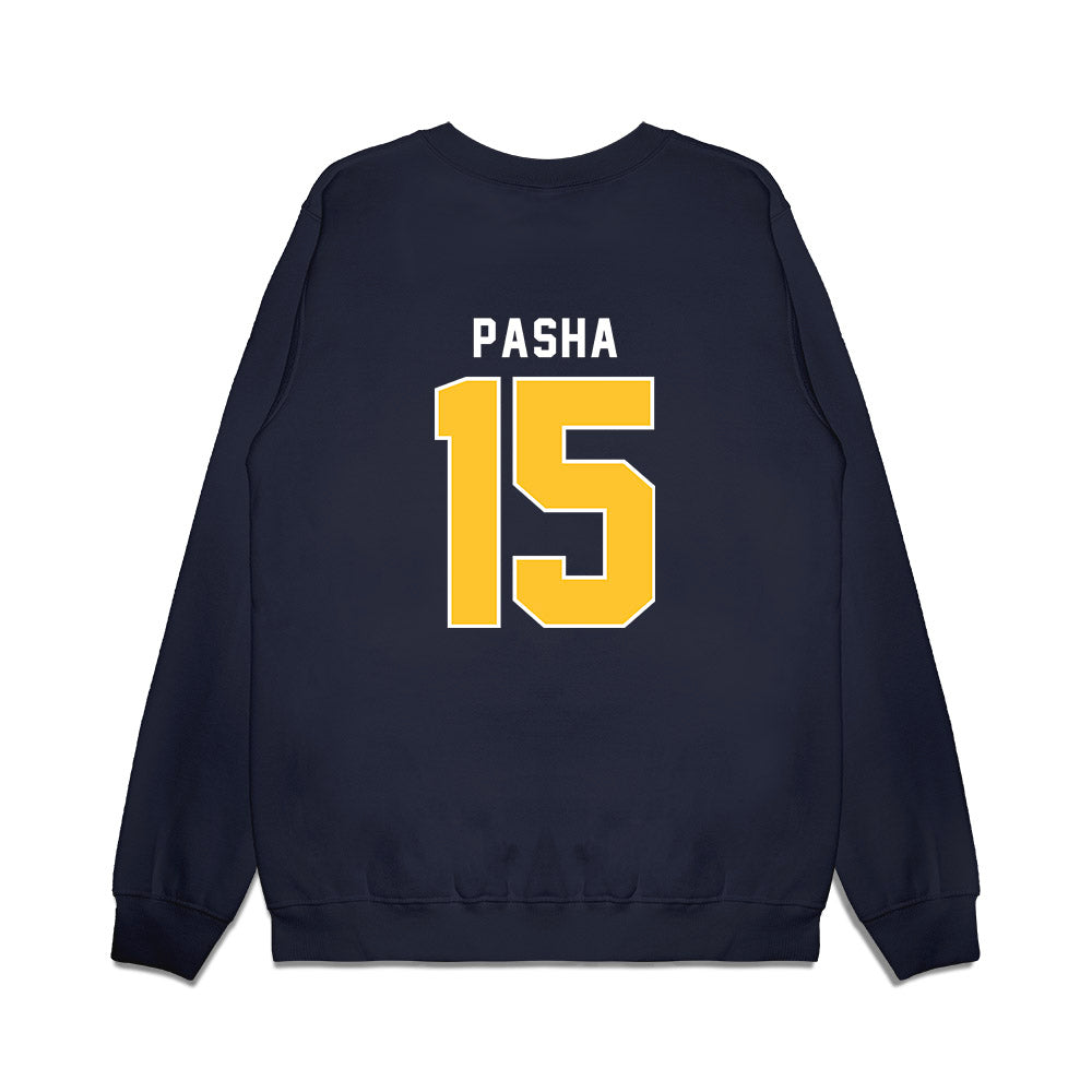 New Haven - NCAA Men's Basketball : Andre Pasha - Vintage Shersey Premium Crewneck Sweatshirt-1