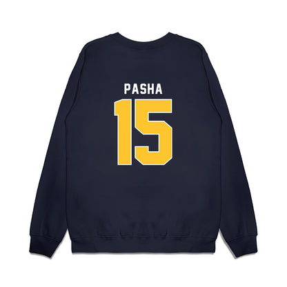 New Haven - NCAA Men's Basketball : Andre Pasha - Vintage Shersey Premium Crewneck Sweatshirt-1