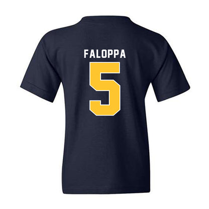 New Haven - NCAA Men's Basketball : Stefano Faloppa - Vintage Shersey Youth T-Shirt-1