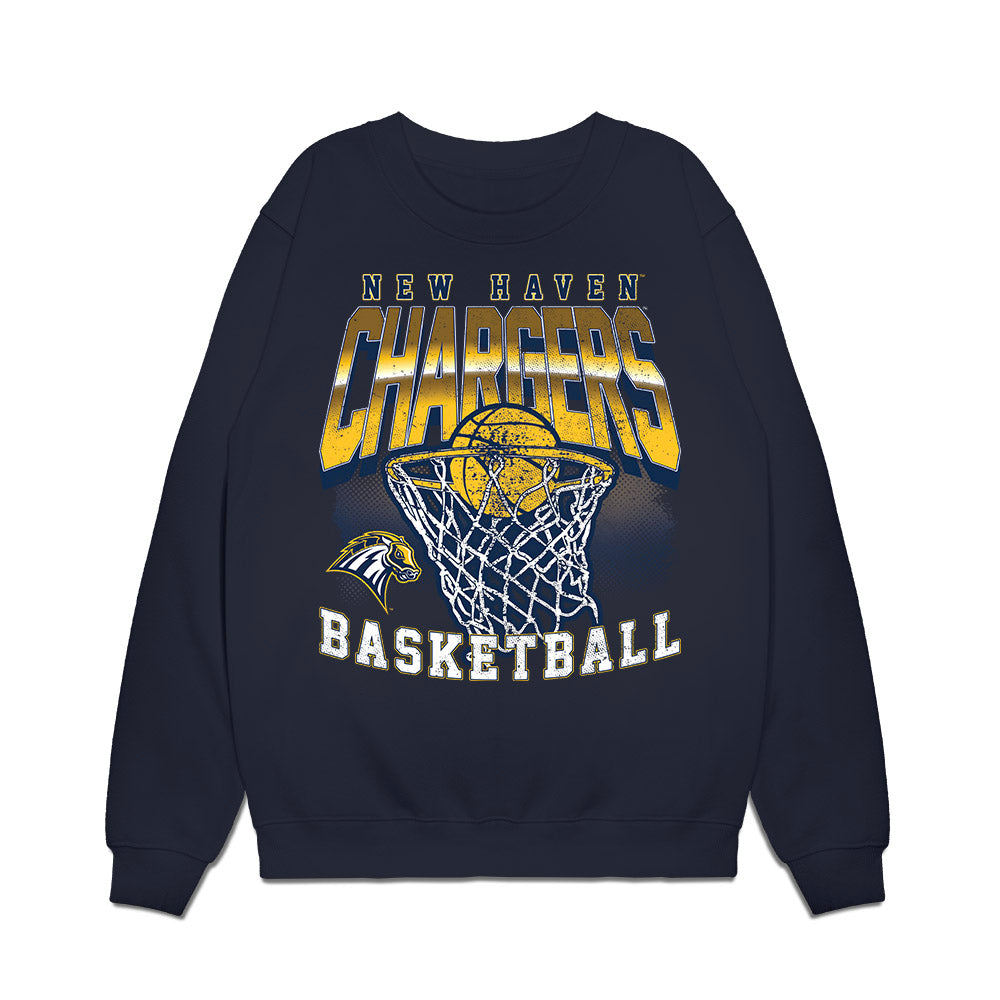 New Haven - NCAA Men's Basketball : Matiss Ogle - Vintage Shersey Premium Crewneck Sweatshirt-0