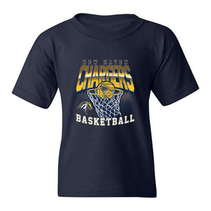 New Haven - NCAA Men's Basketball : Matiss Ogle - Vintage Shersey Youth T-Shirt-0