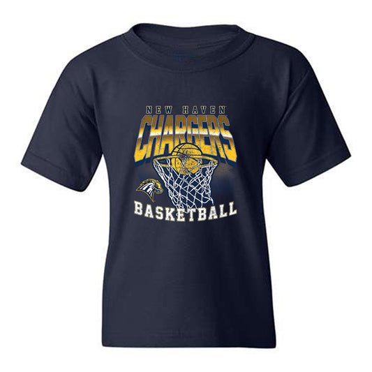 New Haven - NCAA Women's Basketball : Aniya McDonald-Perry - Vintage Shersey Youth T-Shirt-0