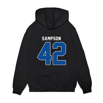 Indiana State - NCAA Football : Braxton Sampson - Vintage Shersey Premium Hooded Sweatshirt-1