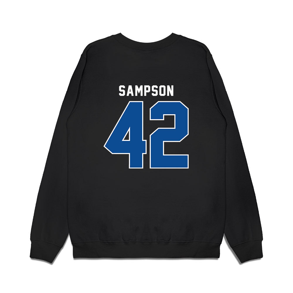 Indiana State - NCAA Football : Braxton Sampson - Vintage Shersey Premium Crewneck Sweatshirt-1