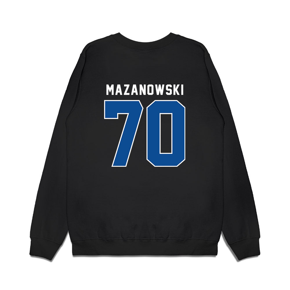 Indiana State - NCAA Football : Bradyn Mazanowski - Vintage Shersey Premium Crewneck Sweatshirt-1