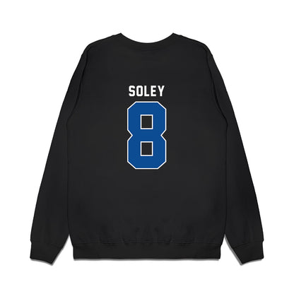 Indiana State - NCAA Football : Jacob Soley - Vintage Shersey Premium Crewneck Sweatshirt-1