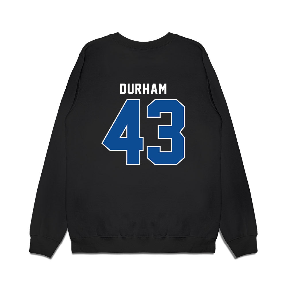 Indiana State - NCAA Football : Braydon Durham - Vintage Shersey Premium Crewneck Sweatshirt-1