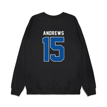 Indiana State - NCAA Football : Xavian Andrews - Vintage Shersey Premium Crewneck Sweatshirt-1