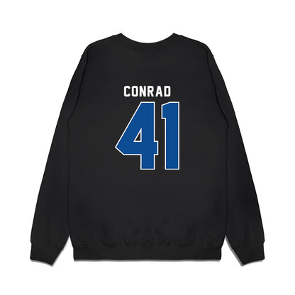 Indiana State - NCAA Football : Spencer Conrad - Vintage Shersey Premium Crewneck Sweatshirt-1