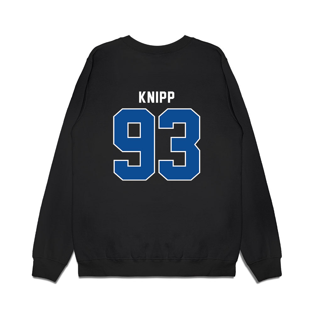 Indiana State - NCAA Football : Mason Knipp - Vintage Shersey Premium Crewneck Sweatshirt-1