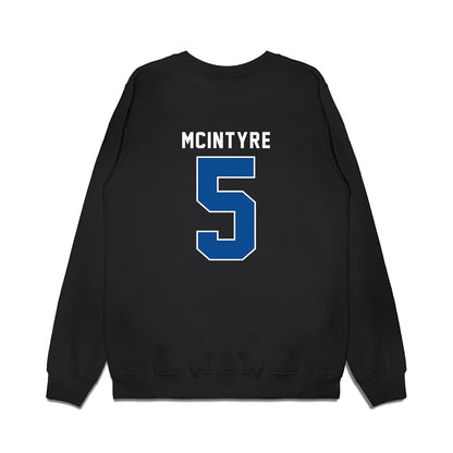 Indiana State - NCAA Football : Xavier McIntyre - Vintage Shersey Premium Crewneck Sweatshirt-1