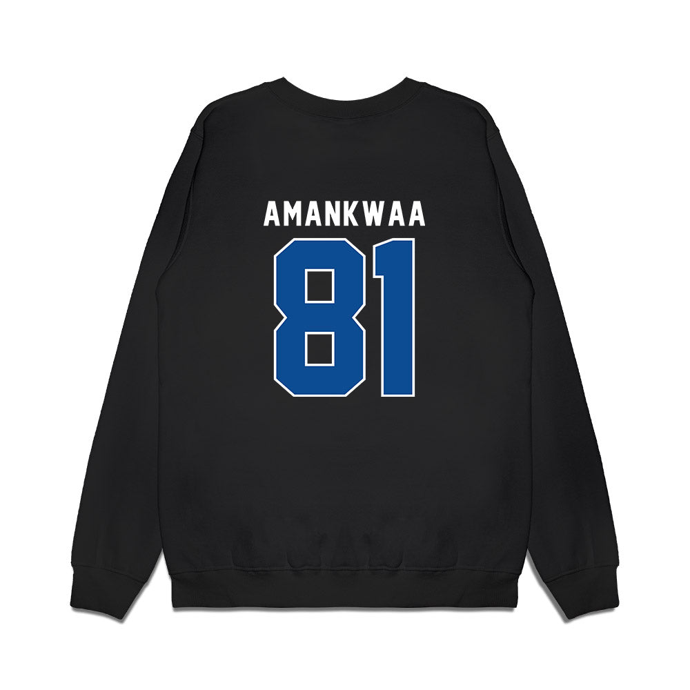 Indiana State - NCAA Football : Thomas Amankwaa - Vintage Shersey Premium Crewneck Sweatshirt-1