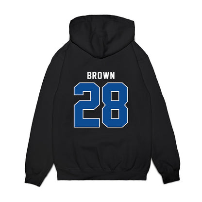 Indiana State - NCAA Football : Deion Brown - Vintage Shersey Premium Hooded Sweatshirt-1