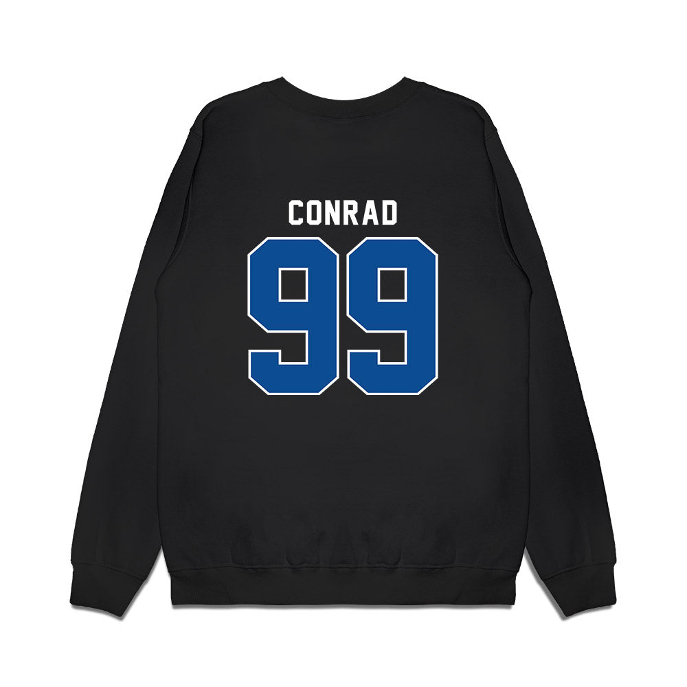 Indiana State - NCAA Football : Spencer Conrad - Vintage Shersey Premium Crewneck Sweatshirt-1